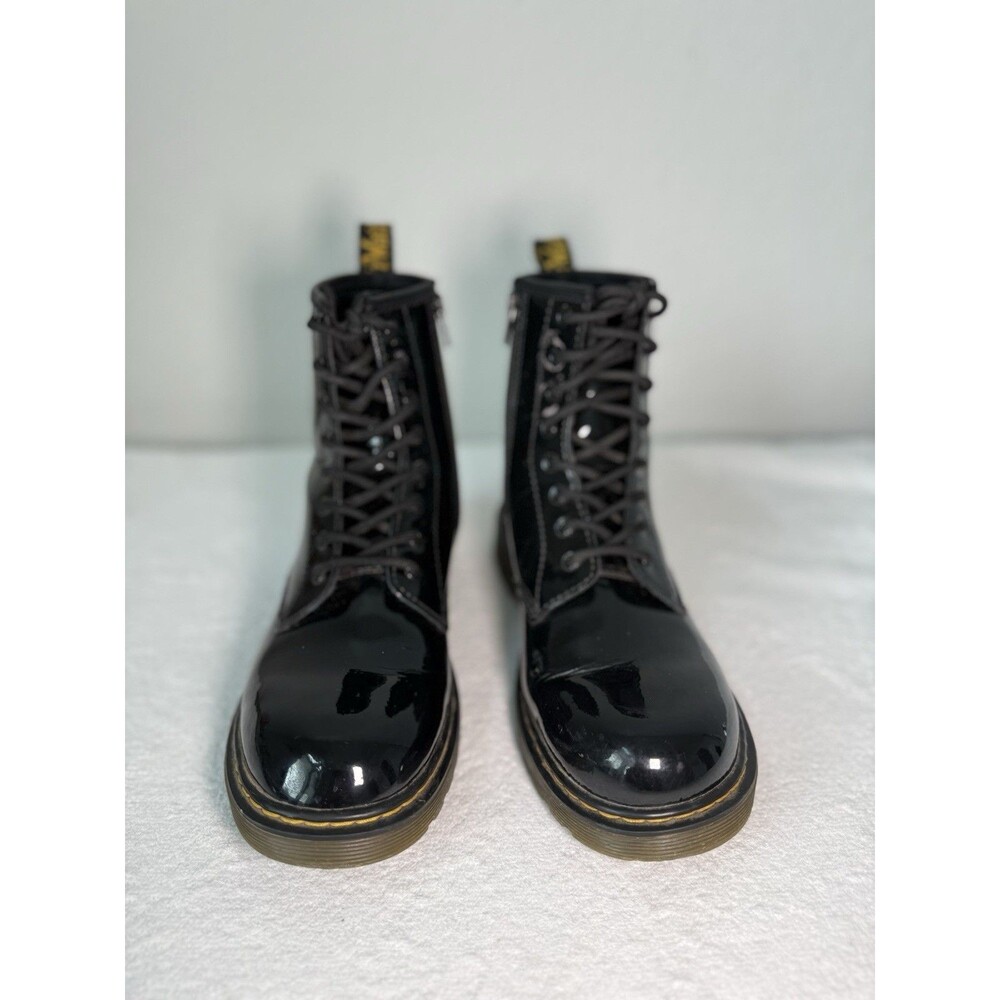 Doc Martens 1460Y Patent Leather Combat Boots G 6/B 5 Punk Goth Rocker Edgy Cute